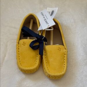 Janie and Jack Yellow Moccasins for Kids